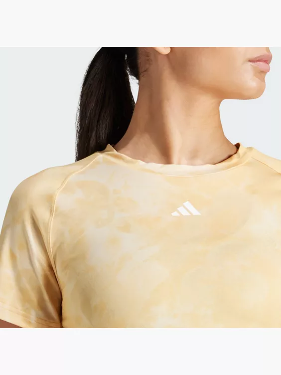 adidas Train Essentials AOP Flower Tie-Dye T-Shirt