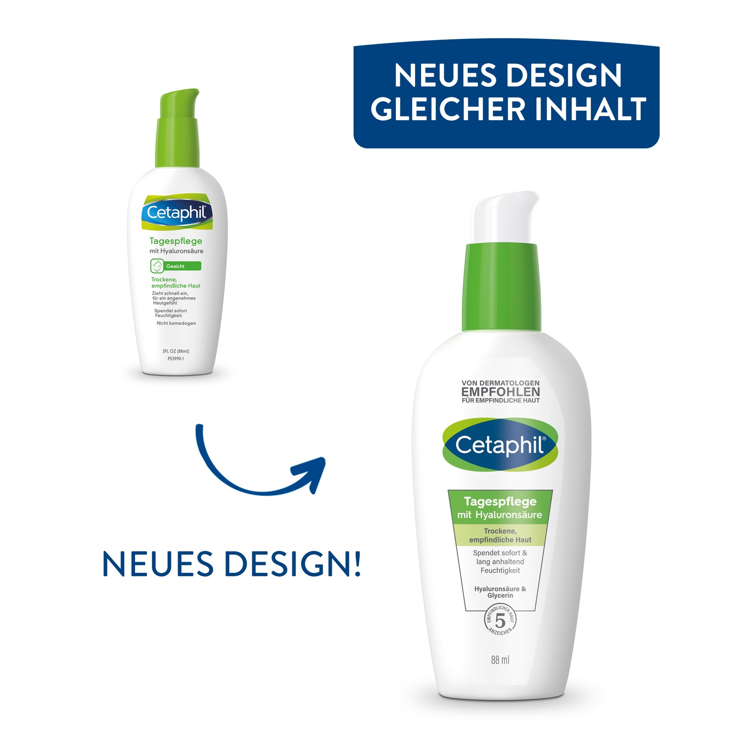 Tagespflege mit Hyaluronsäure