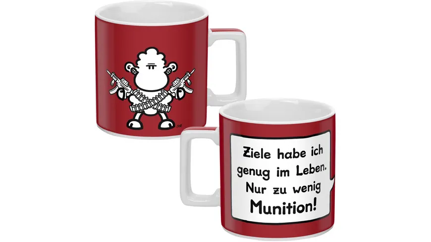sheepworld Tasse »ZIELE«