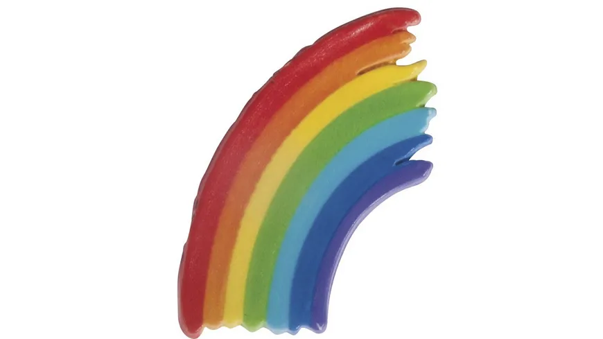 rayher Wachsmotiv Regenbogen 4,5x6,5cm