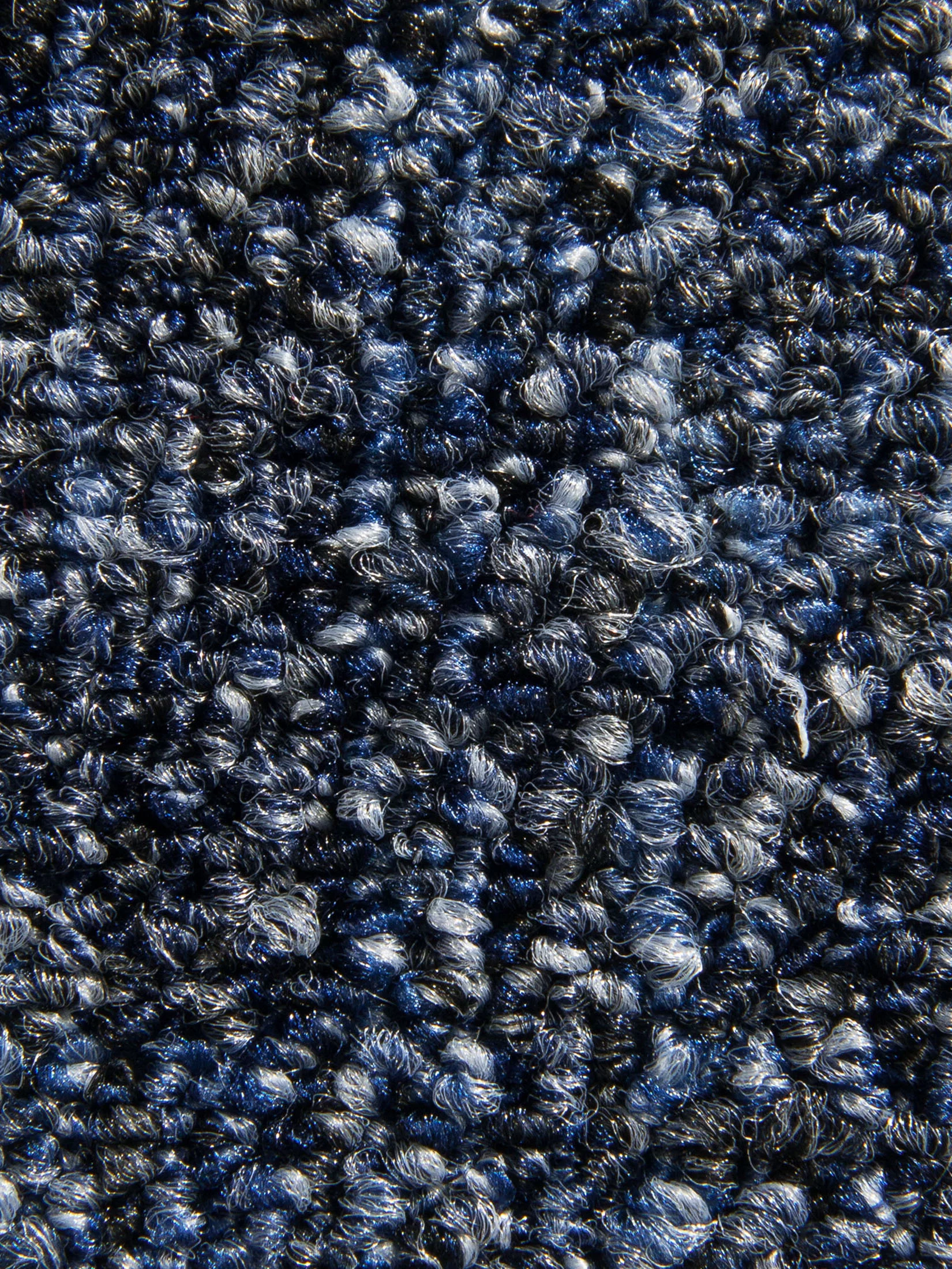 Strukture Teppichbodenfliese, Blau