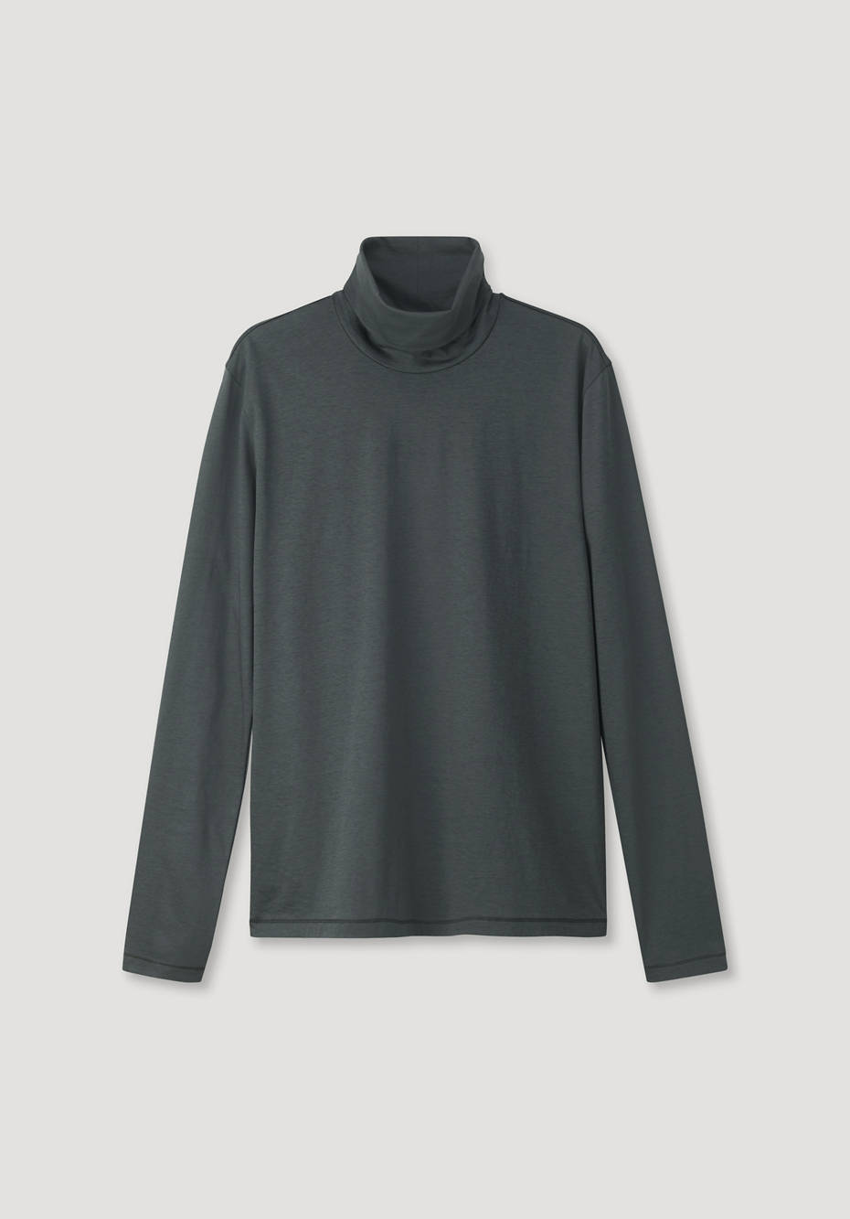 Rollkragen-Shirt aus reiner Bio-Baumwolle