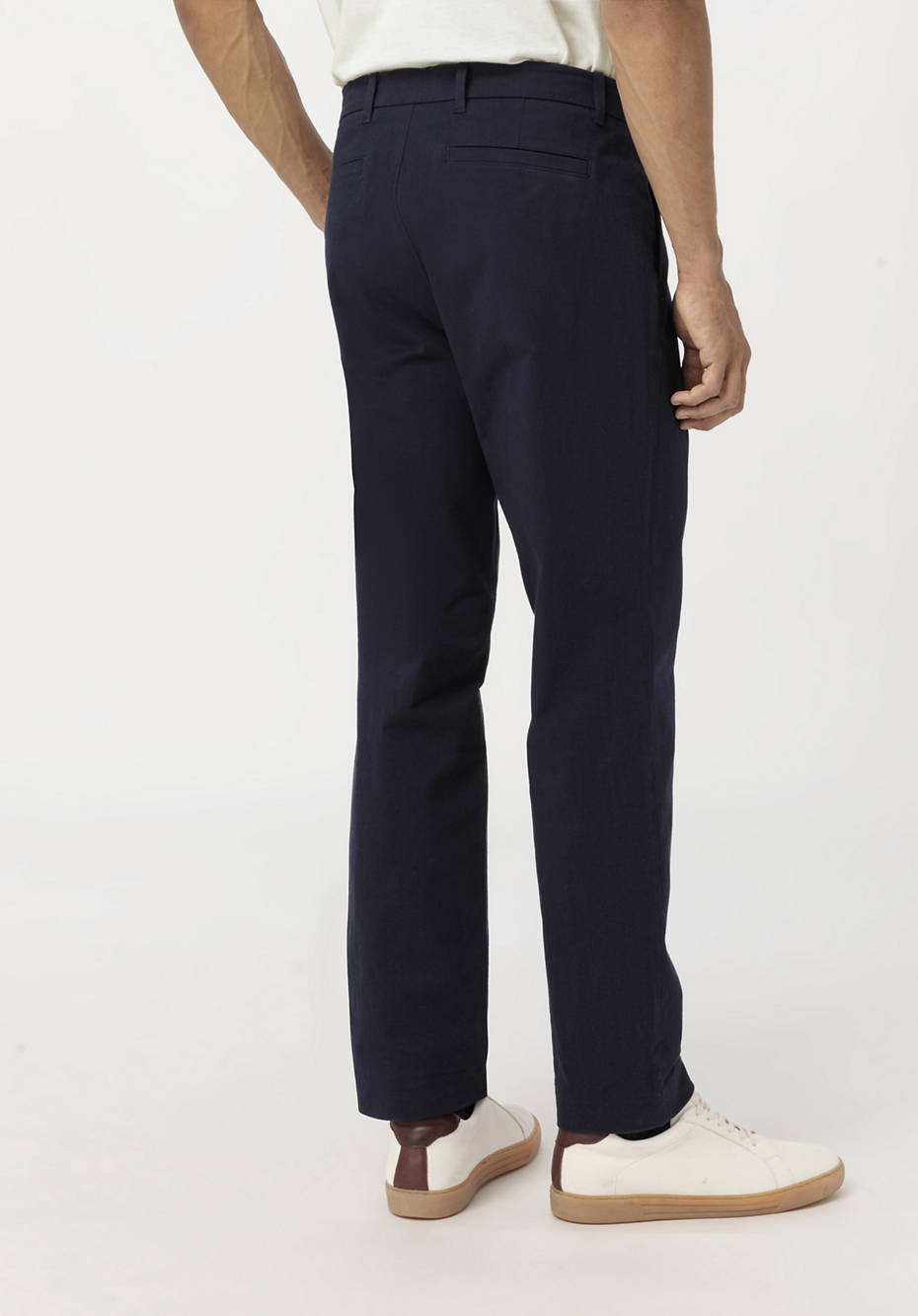 Hose Relaxed Fit aus Bio-Baumwolle mit Hanf