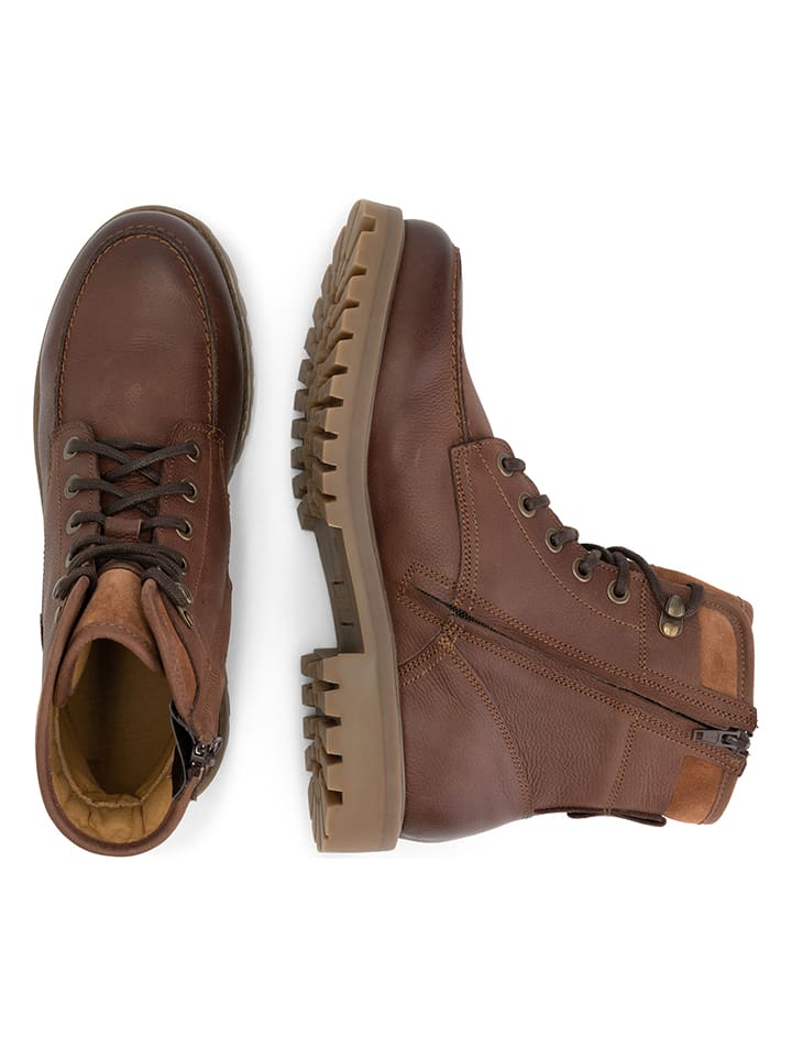 TRAVELIN' Leder-Boots 