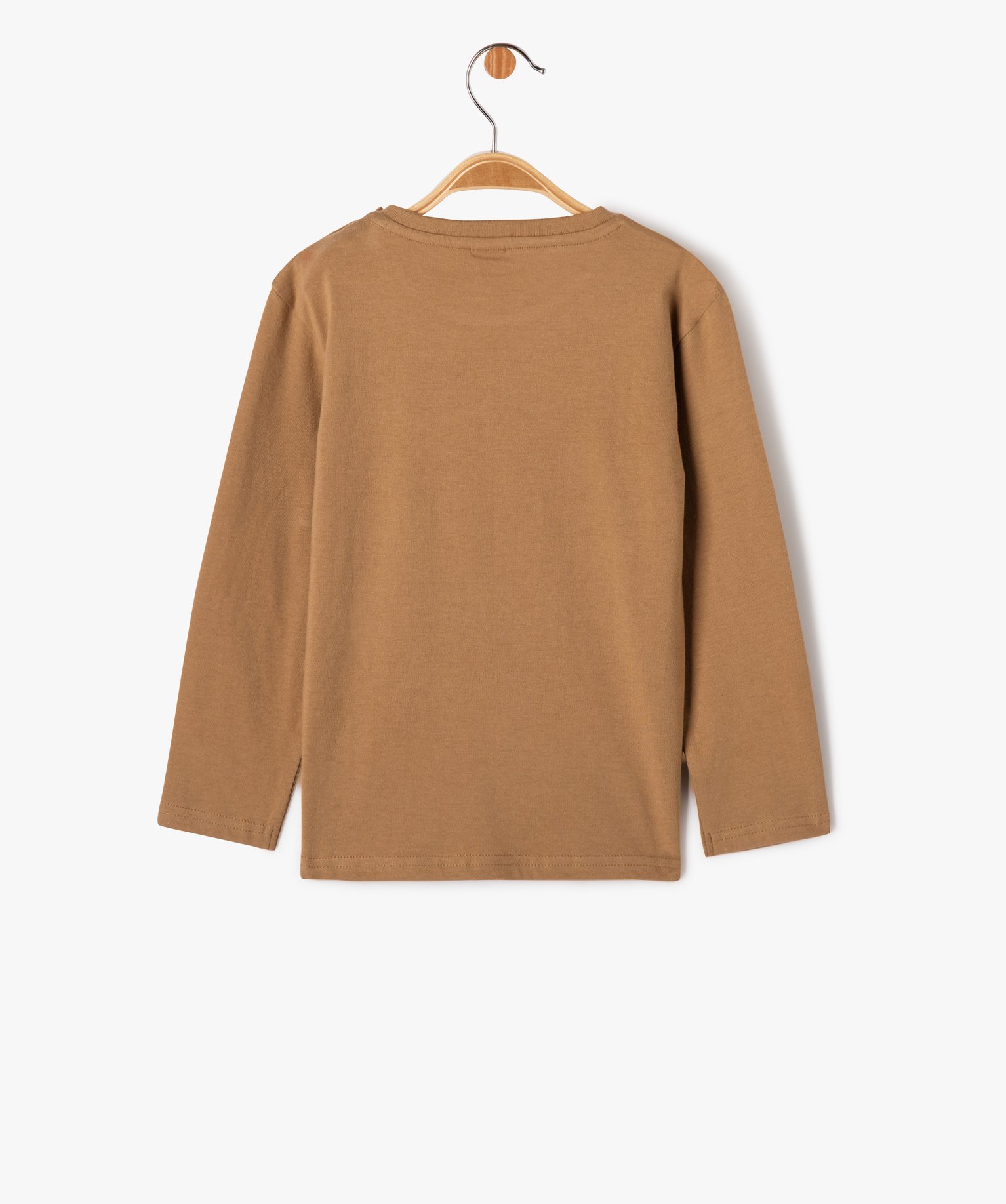 Tee-shirt manches longues imprimé Le Roi Lion bébé garo... marron | GEMO
