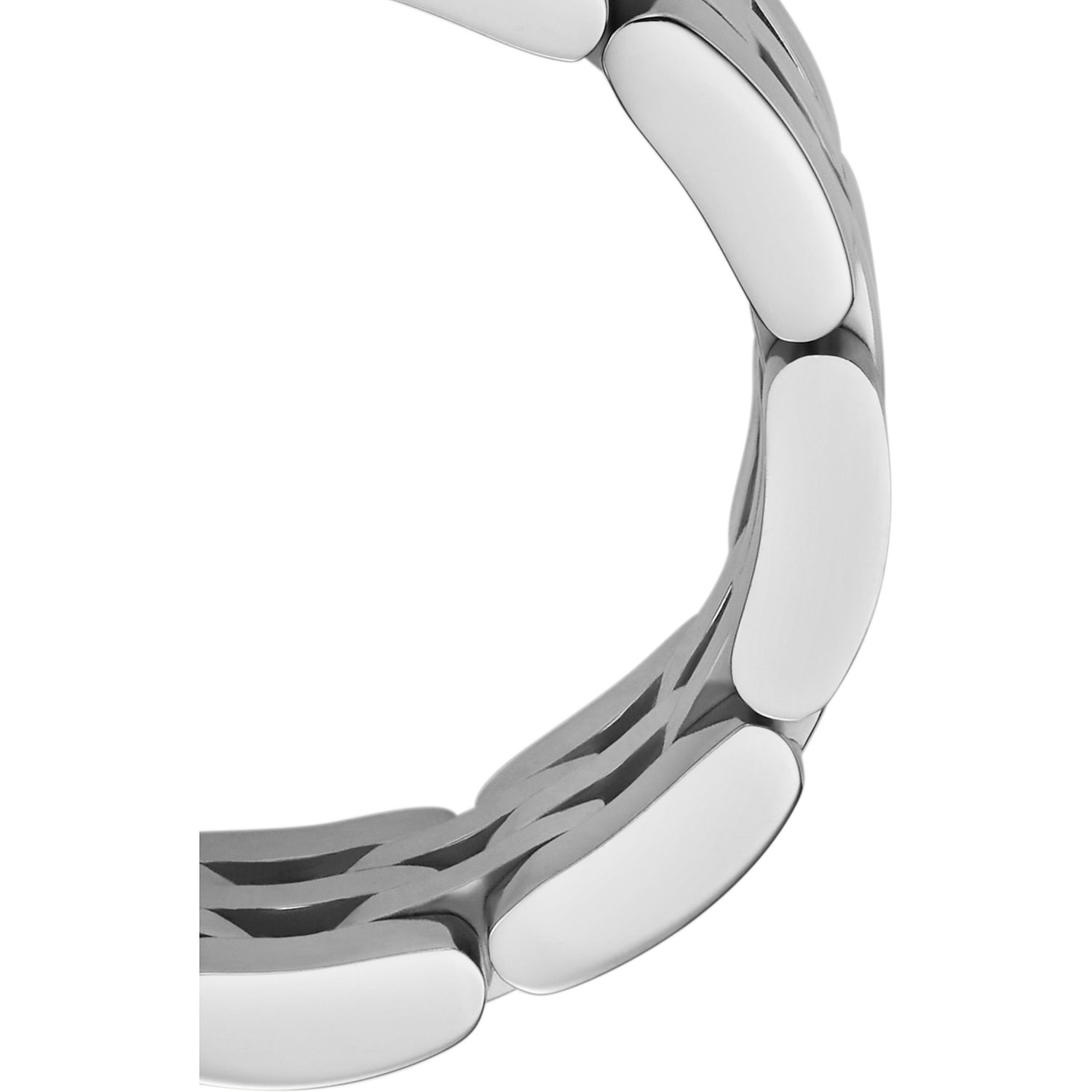 Anelli in argento fossile
