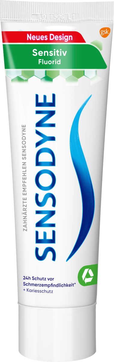 Zahnpasta Sensitiv Fluorid, 75 ml