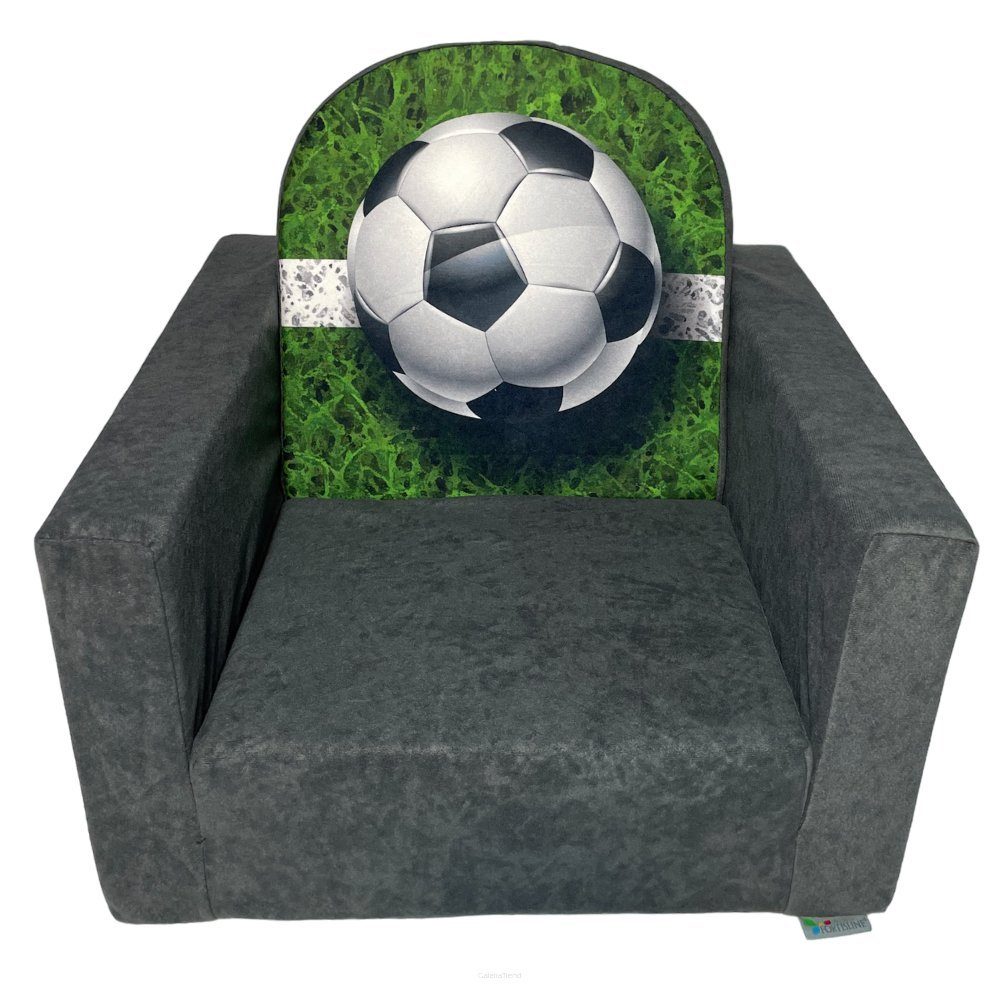FORTISLINE Kindersessel Ausklappbarer Kindersessel - Football