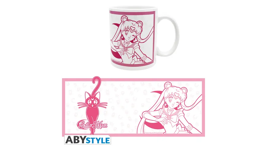 Sailor Moon Sailor Moon & Luna Tasse