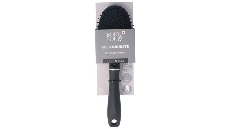 BODY&SOUL Kissenbürste mit Kunststoffpins