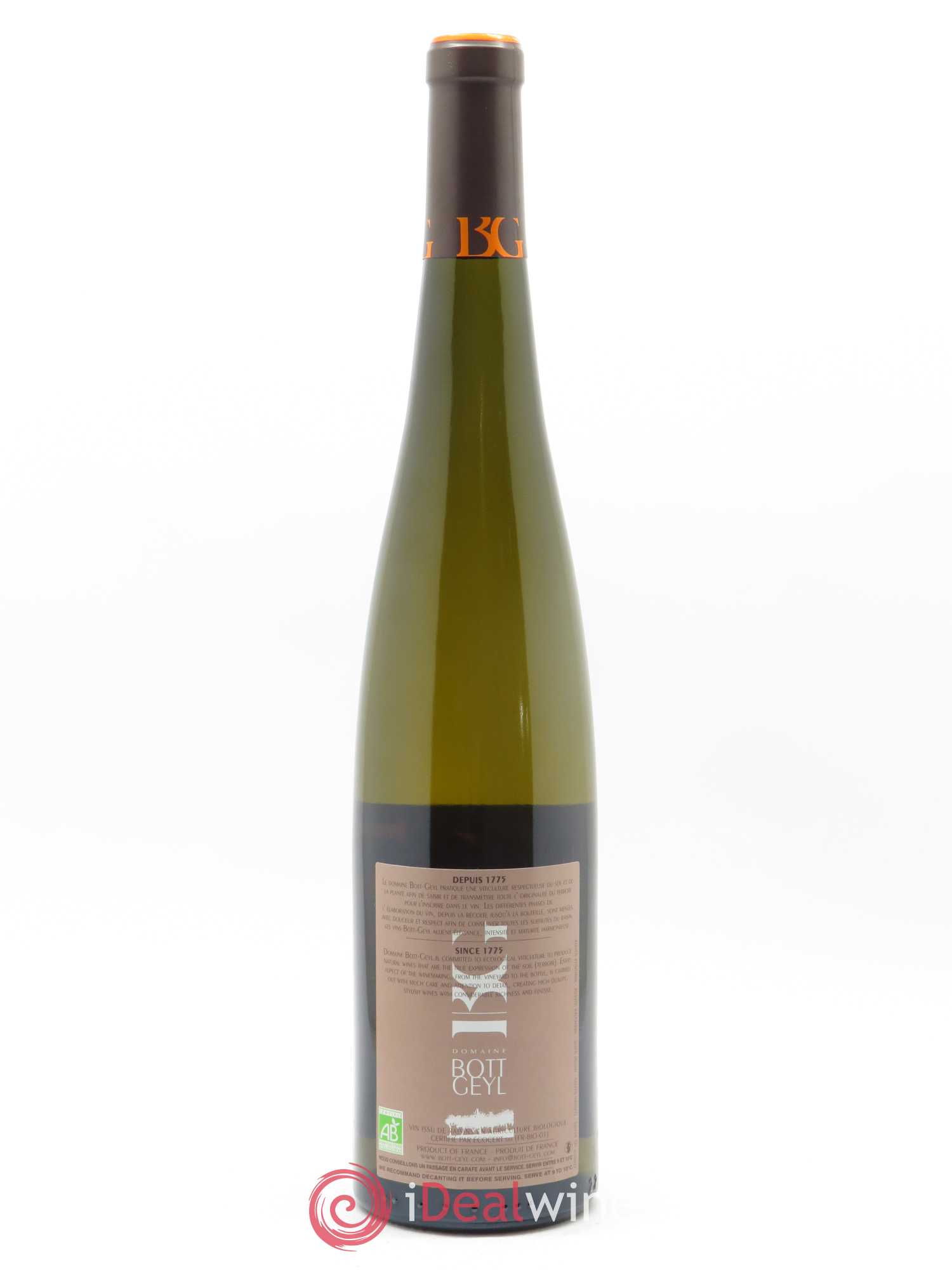 Alsace Grand Cru Furstentum Pinot Gris Bott-Geyl (Domaine)  2011 - Lot de 1 Bouteille