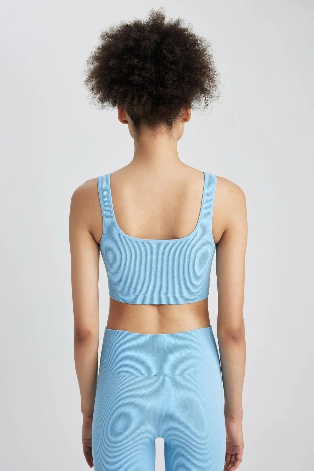 DeFacto  Fit Crop Top Rundhals Sport Bralet Athlete A7324ax23hs