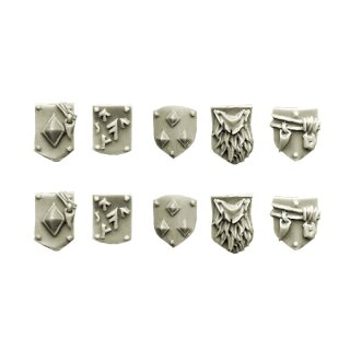 Wolves Knights Small Shoulder Shields