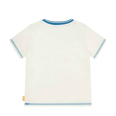 T-Shirt kurzarm, weiß für Jungs