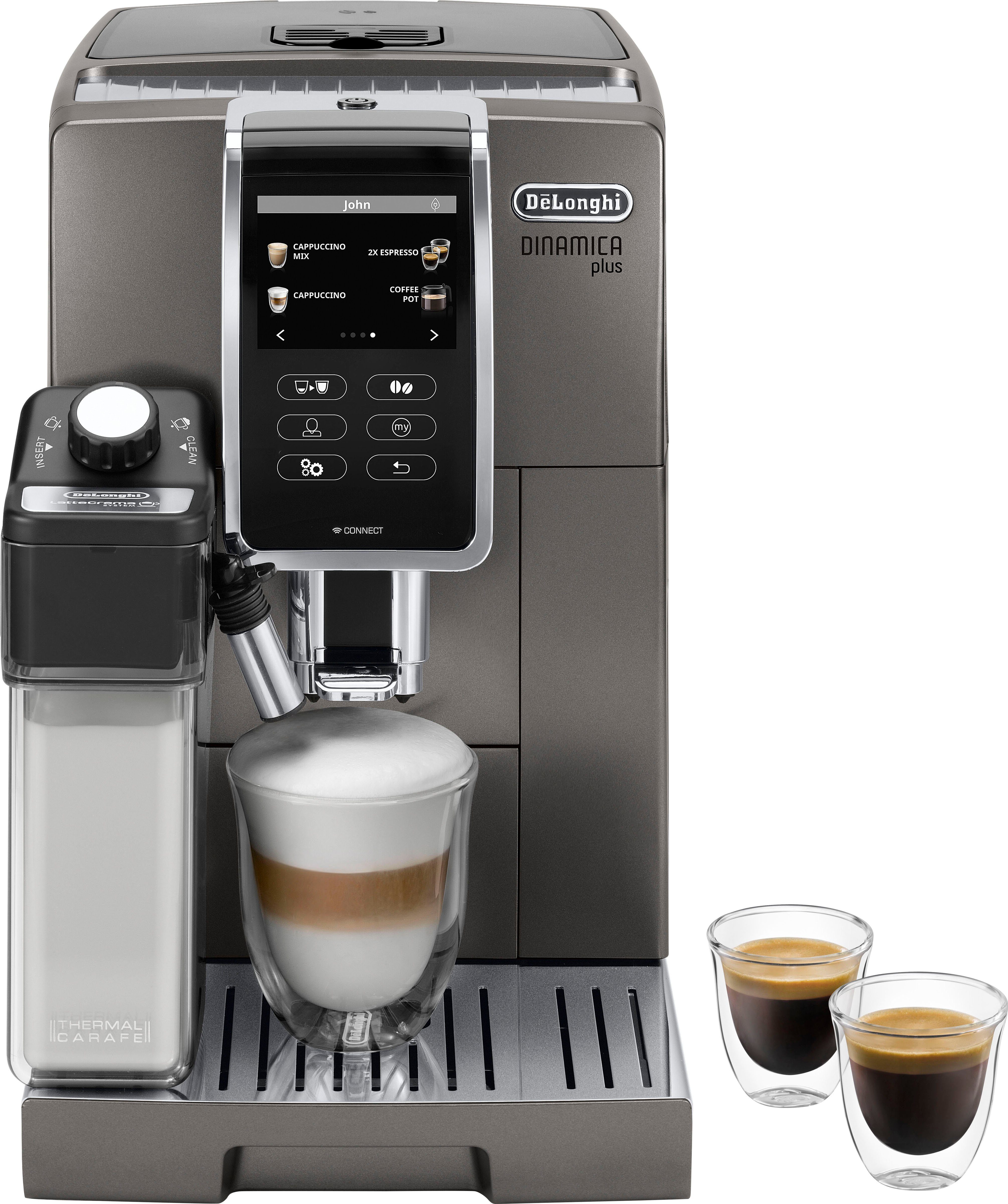 De'Longhi Kaffeevollautomat Dinamica Plus ECAM 370.95.T