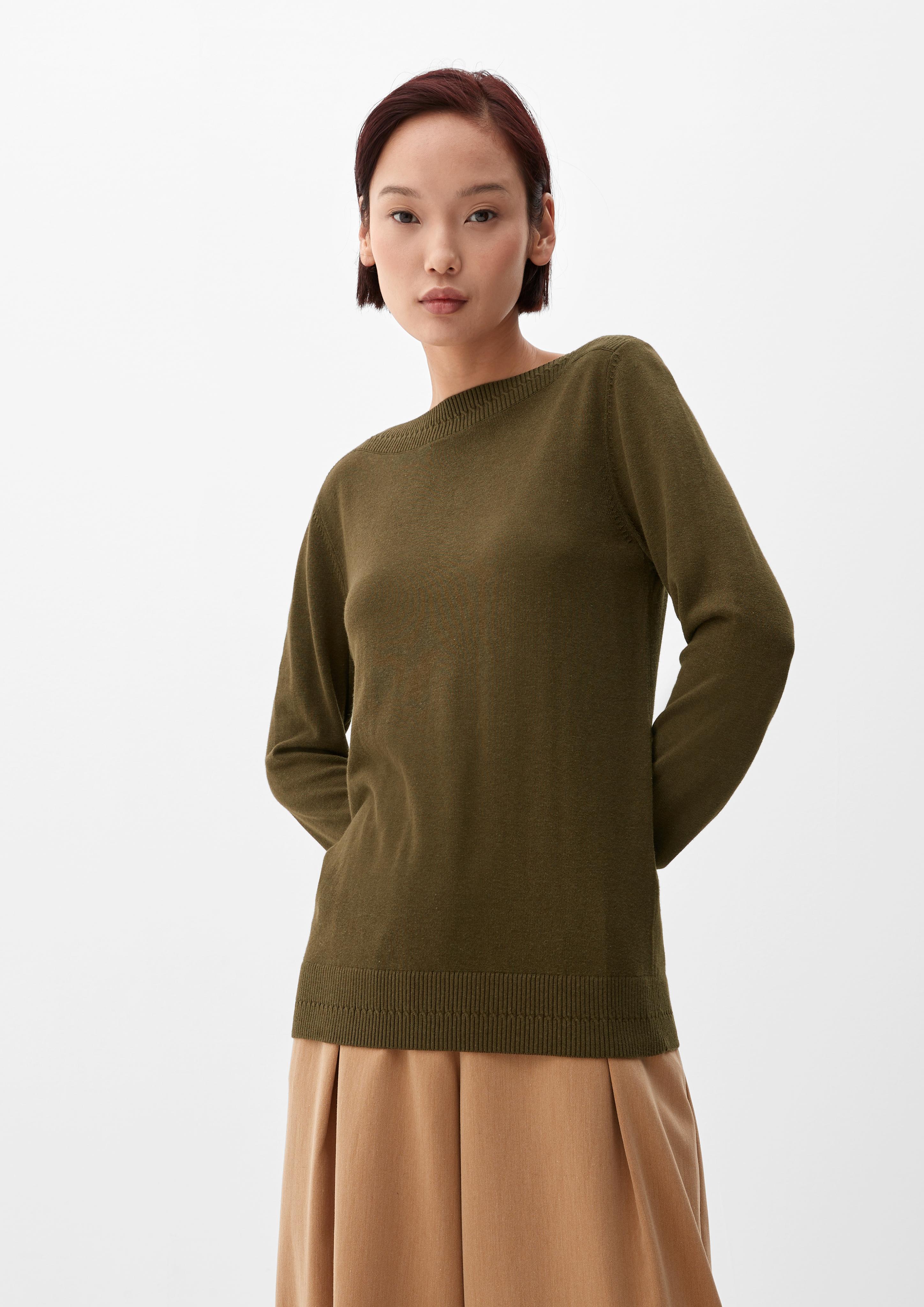 Pullover mit U-Boot-Ausschnitt  2121098-7946