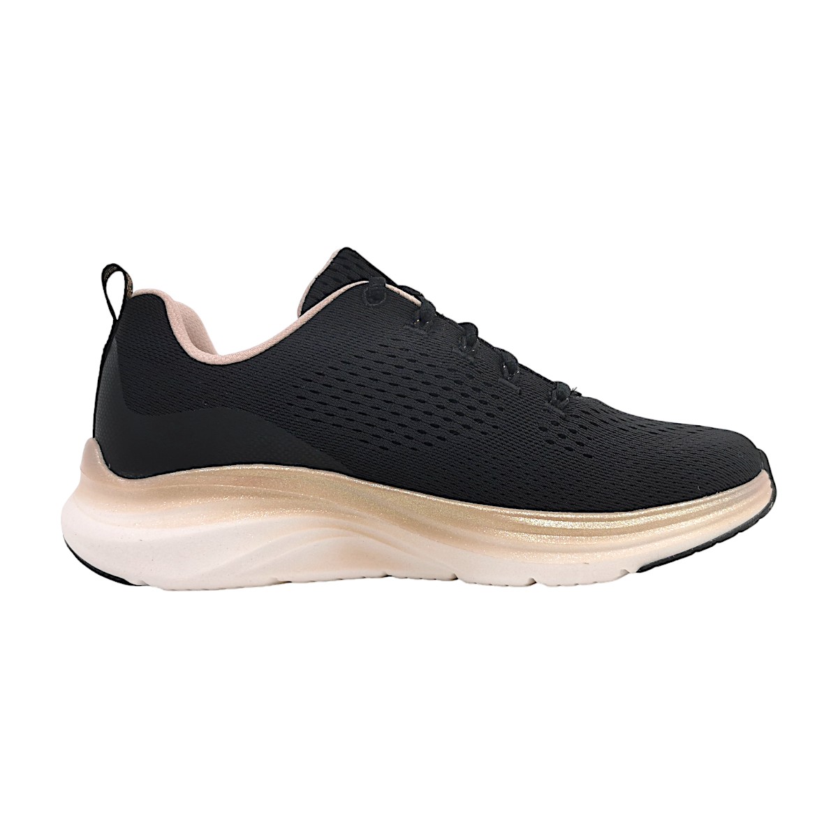 Skechers Vapor Foam Midnight Glimm 150025 Schwarz BKRG black/ rosegold
