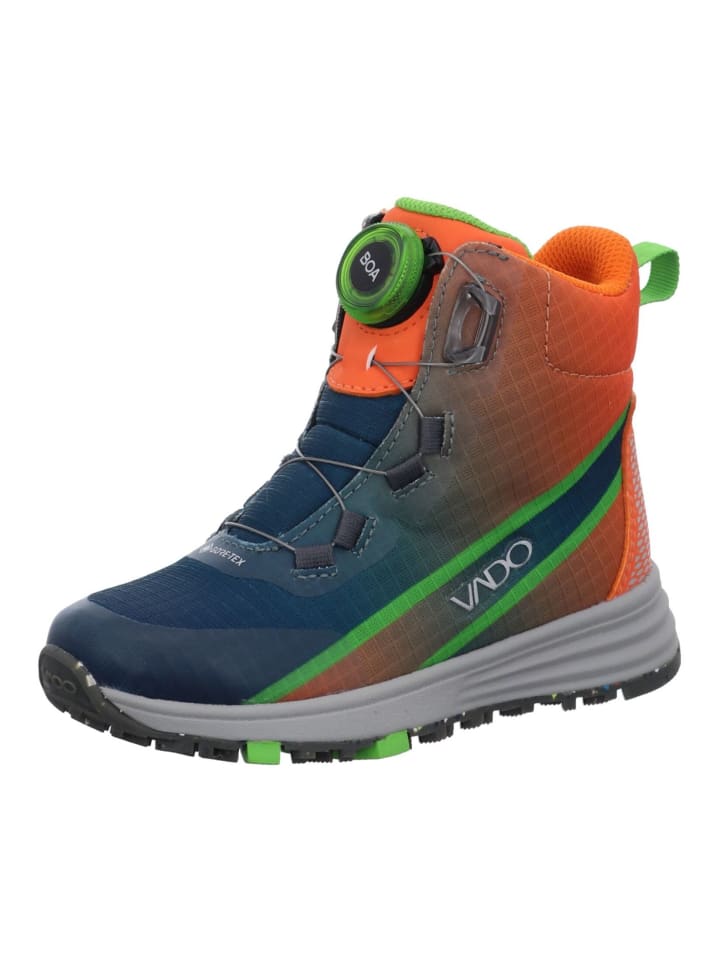 VADO  Stiefelette in Blau/Orange günstig kaufen