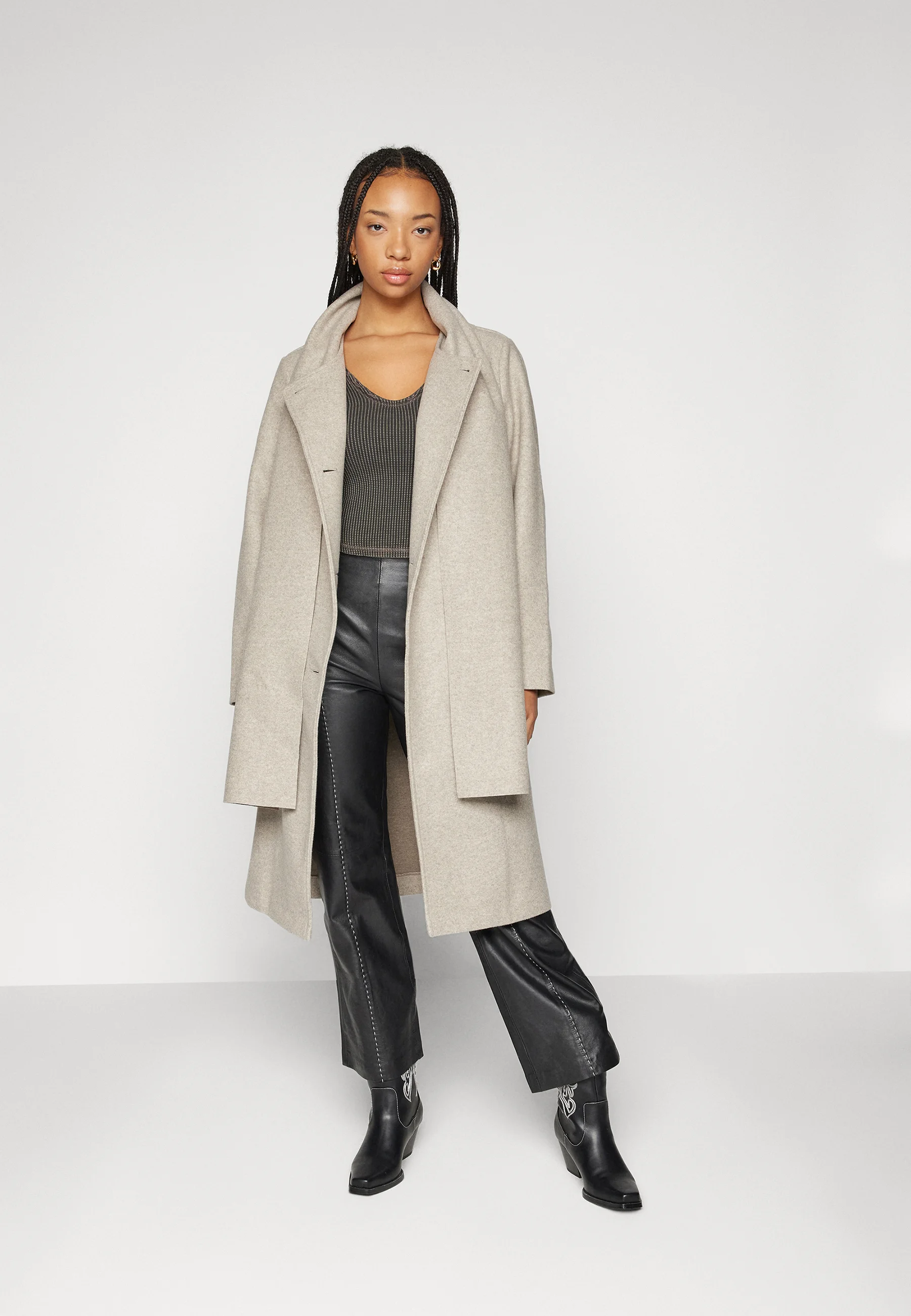 Vero Moda VMFORTUNEAYA ABRIGO BUFANDA - Abrigo clásico