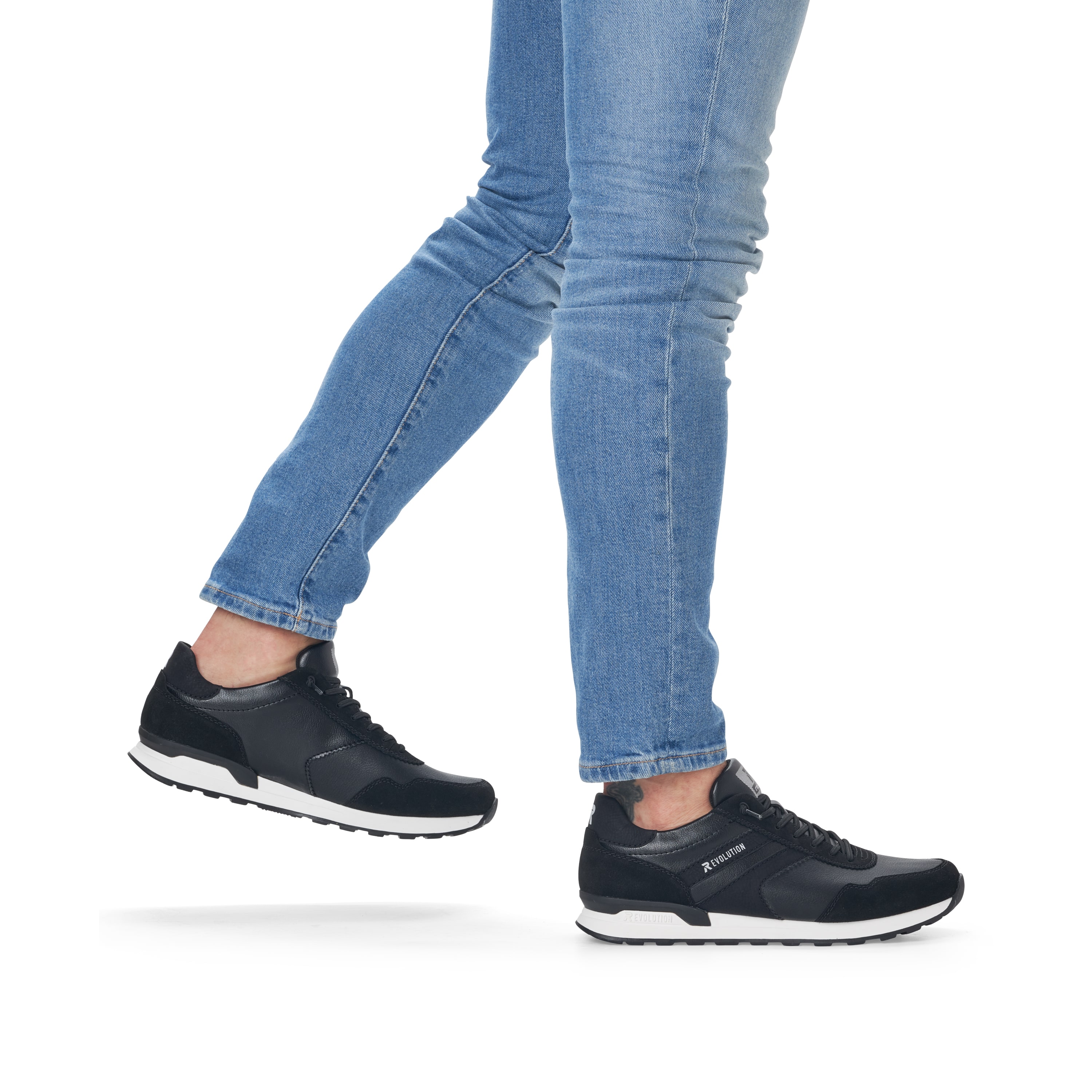 Rieker Herren Sneaker Low diamond black