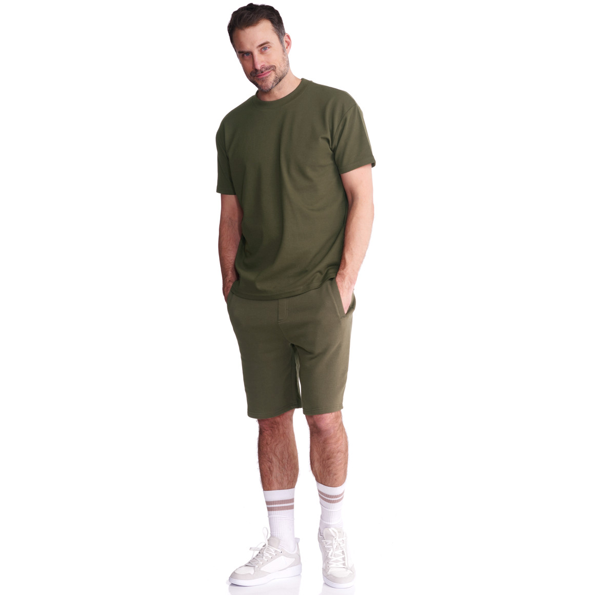 Herren T-Shirt unifarben