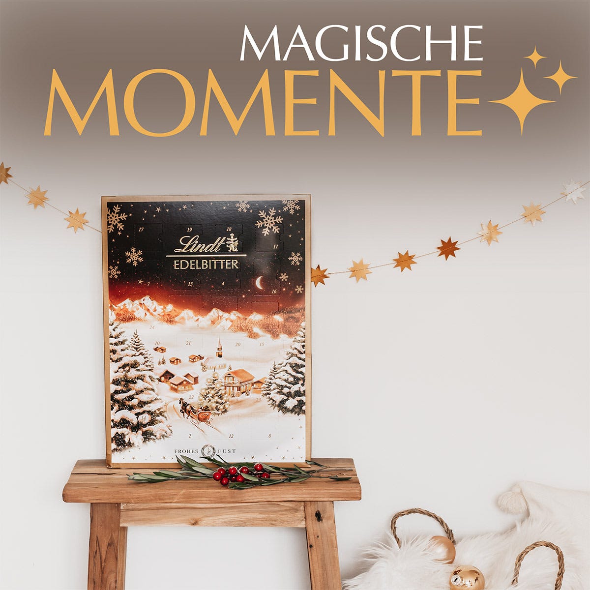Edelbitter-Adventskalender, 250g