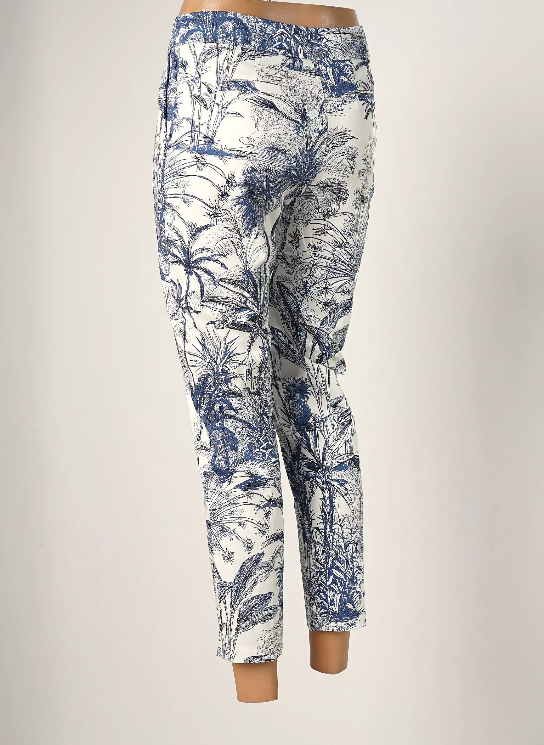 La Fee Maraboutee Pantalons Chino Femme couleur bleu