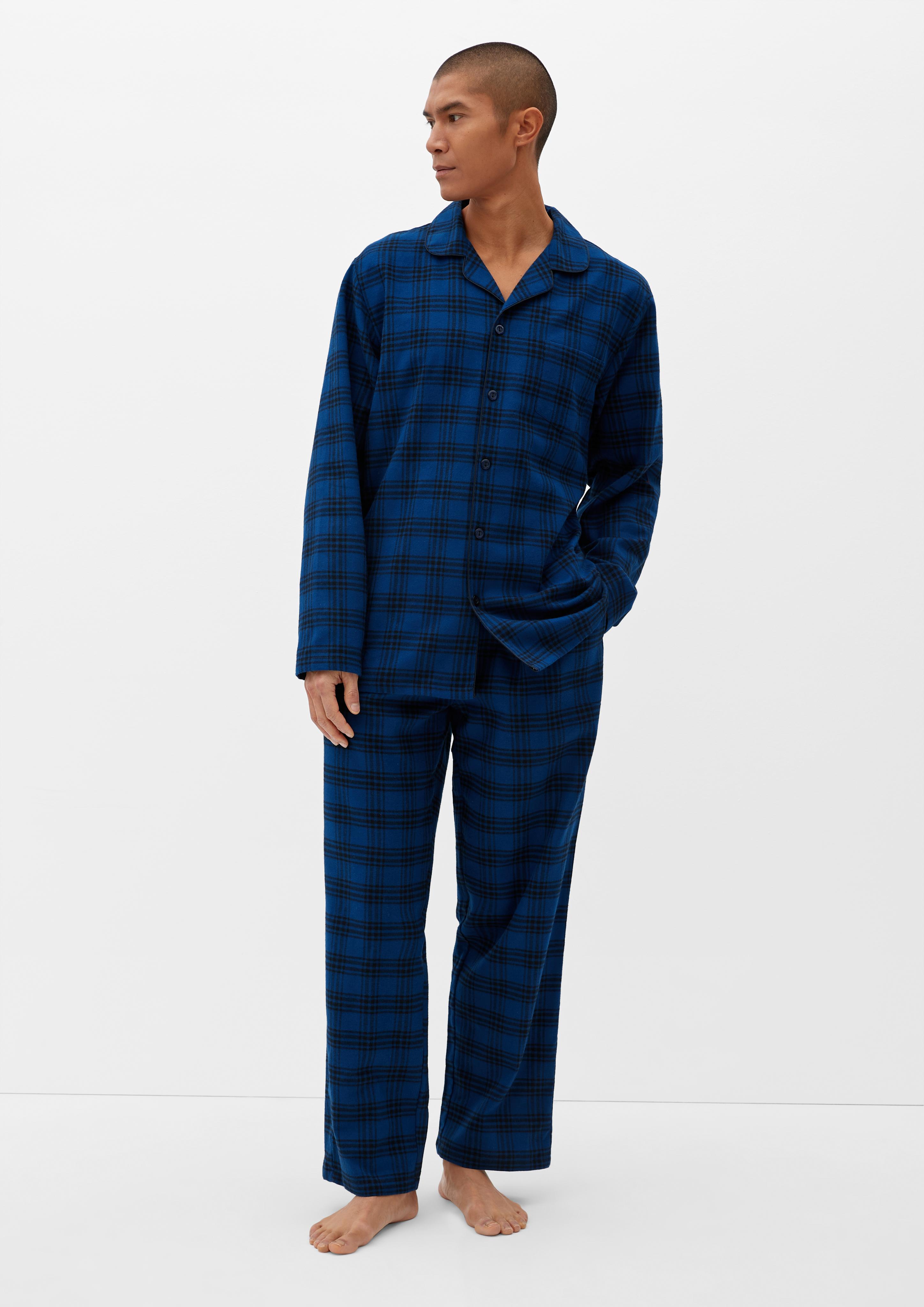 Pyjama aus Flanell  6007560-55N2