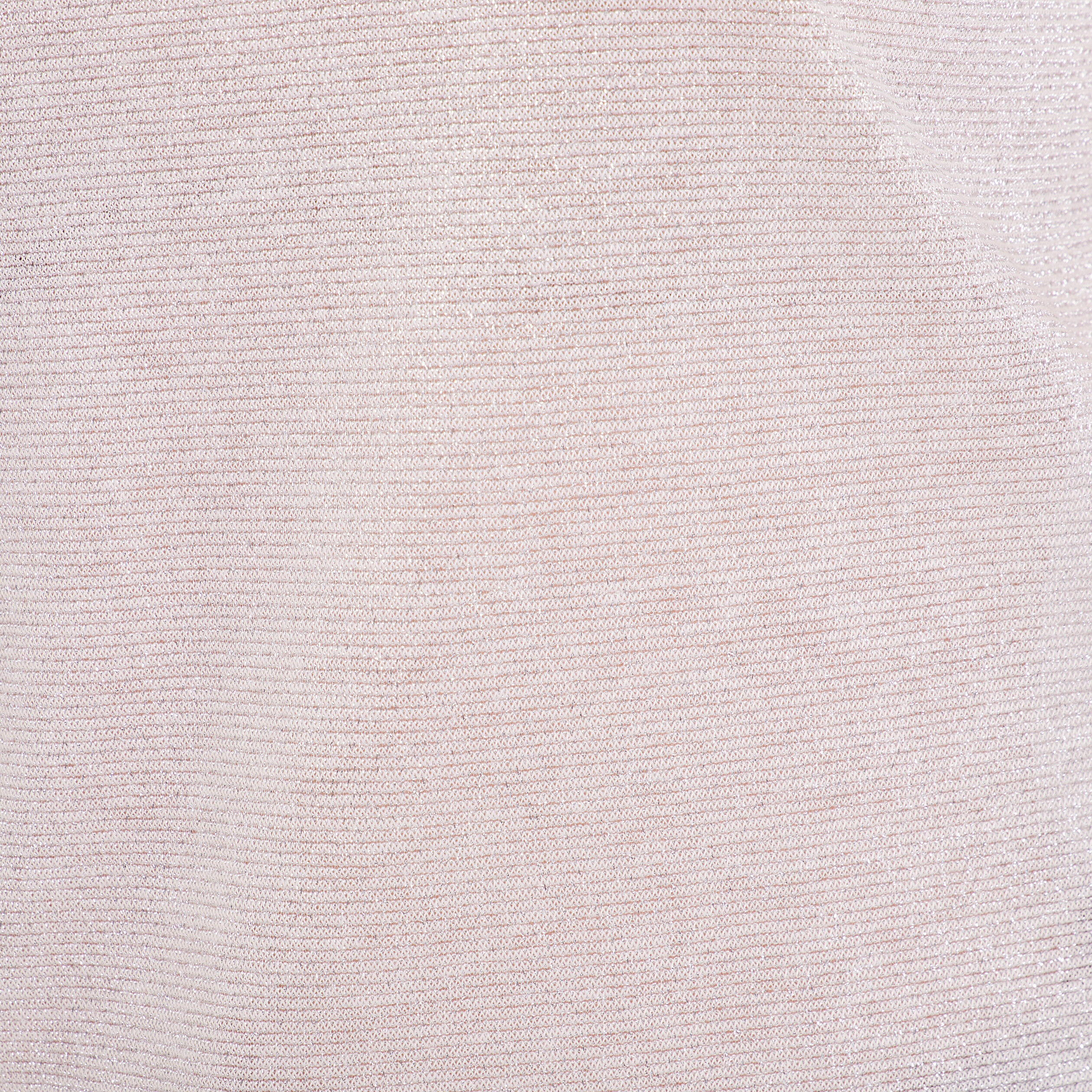 T-shirt fluide fils métallisés ecru femme | Cache Cache