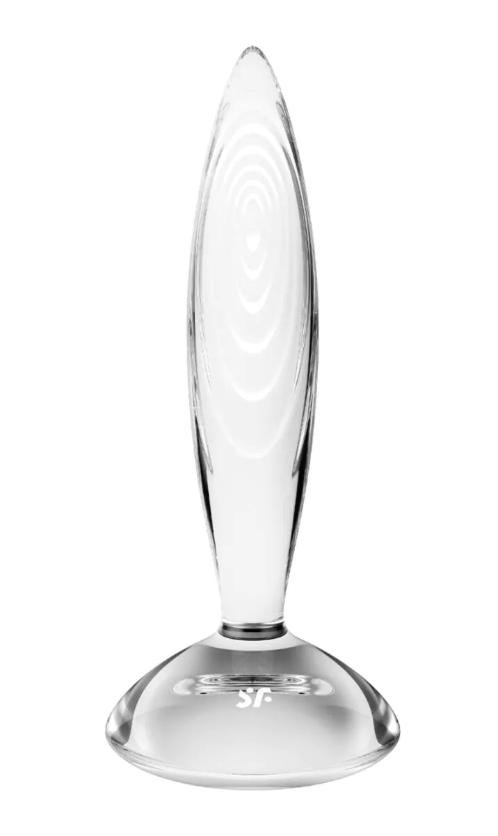 „Satisfyer Sparkling Crystal Transparent“ masažuoklis