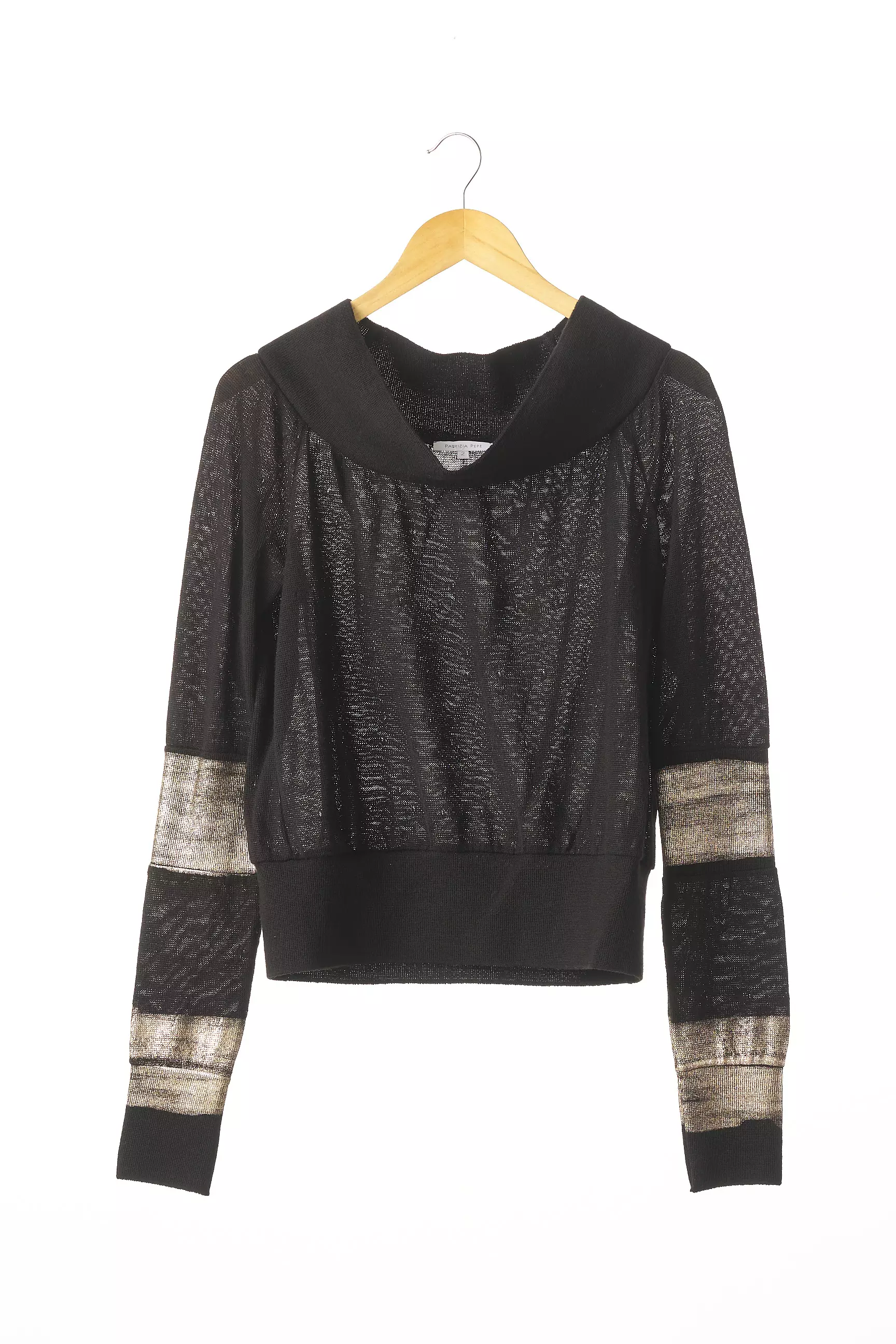 Patrizia Pepe Firenze Cols Roules Femme couleur noir