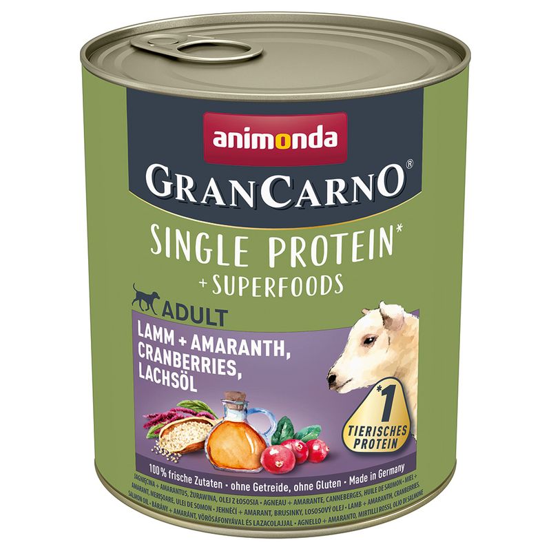 animonda GranCarno Adult Superfoods 6 x 800 g