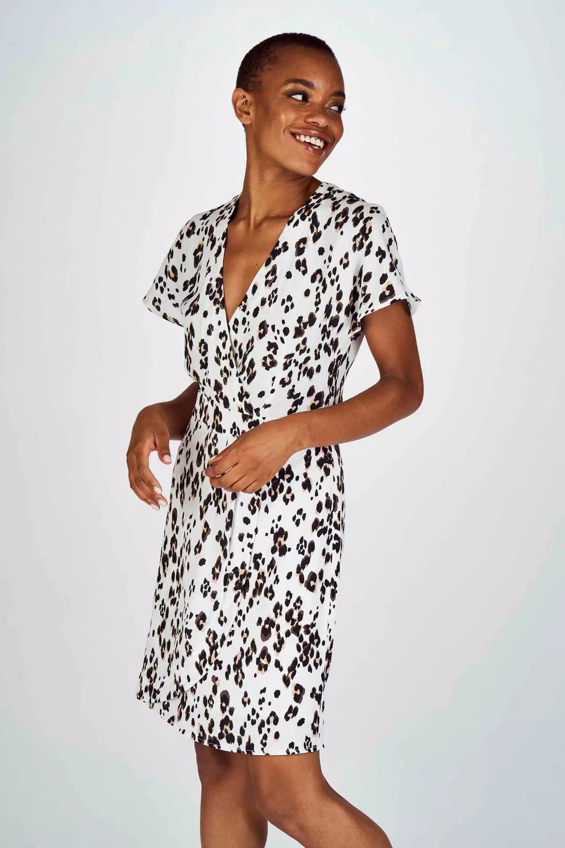 Morgan Robes Mi Longues Femme couleur blanc