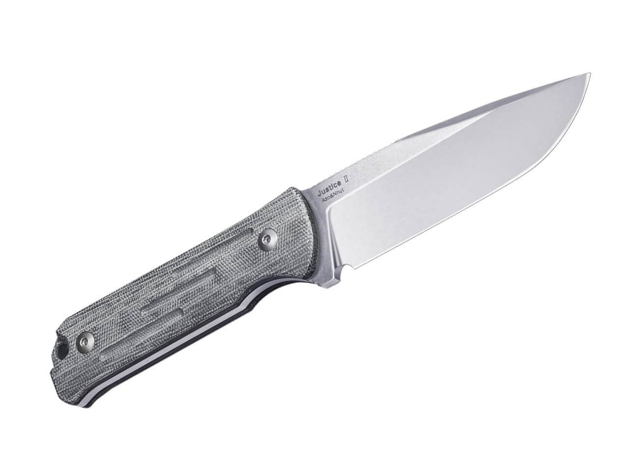 Justice II G10 Micarta Grey