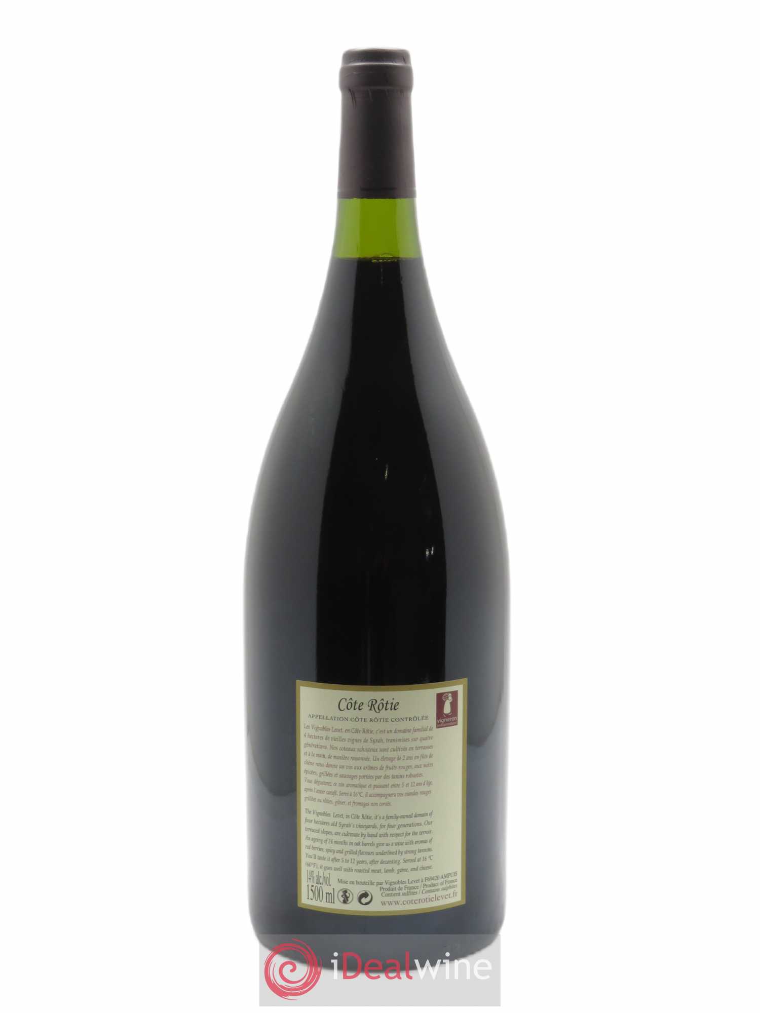 Côte-Rôtie Améthyste Vignobles Levet  2019 - Lot de 1 Magnum