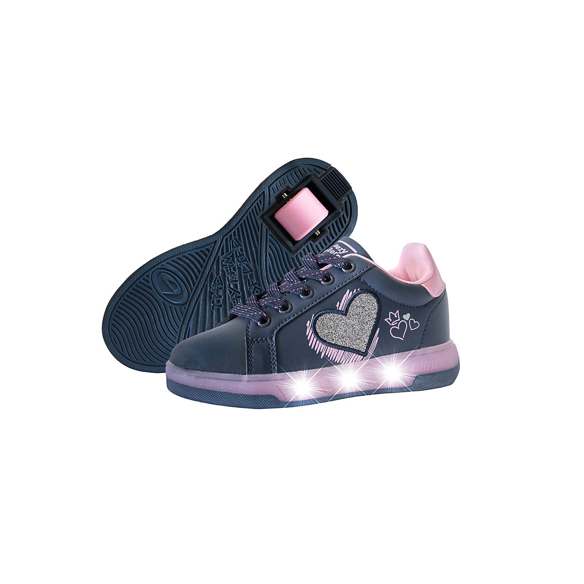 Schuhe mit Rollen 