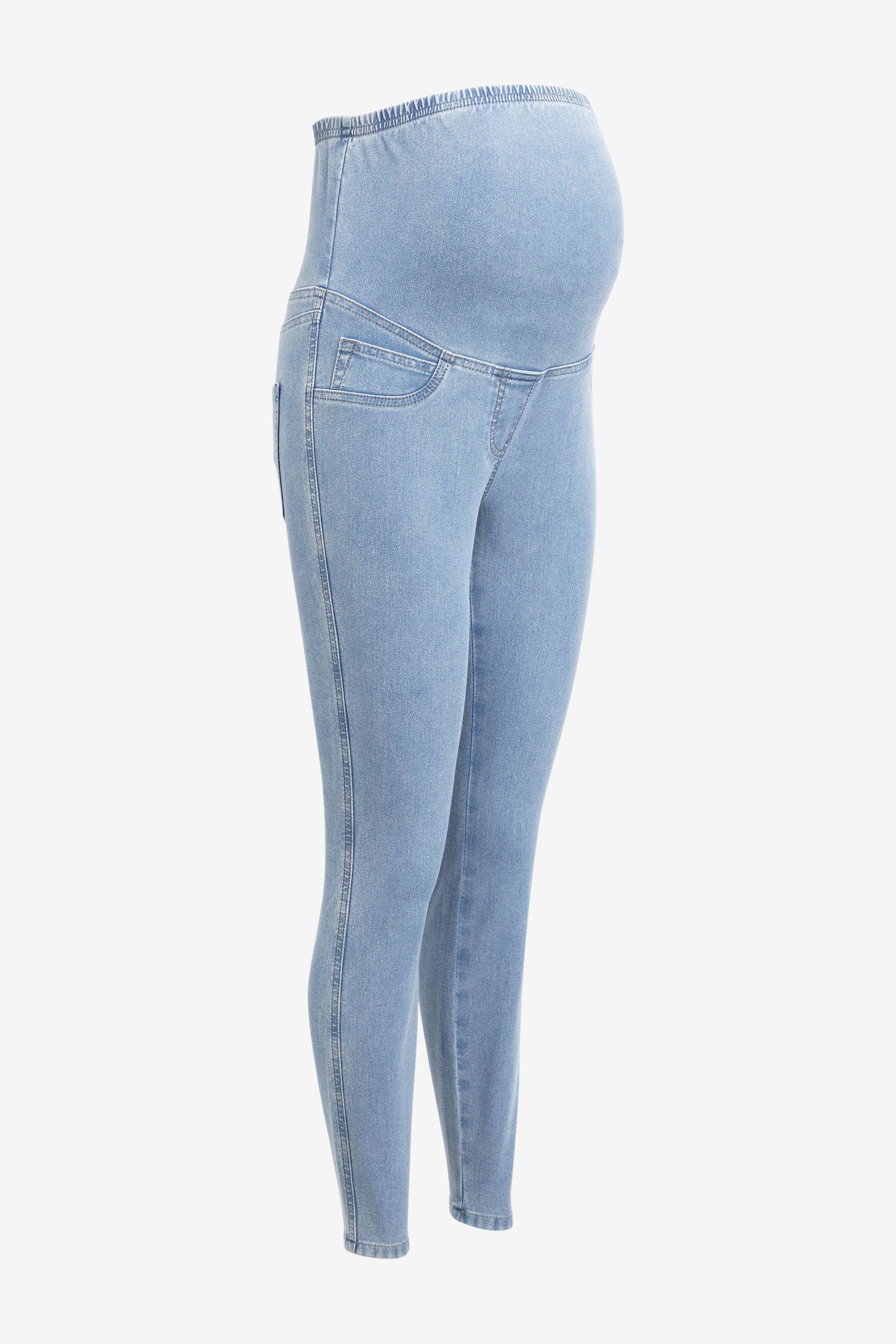 Next Umstandsleggings Leggings im Jeanslook (1-tlg)