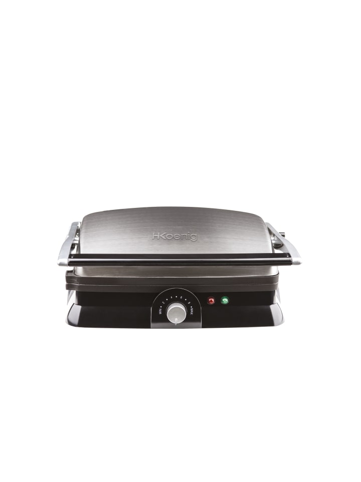 HKoenig Kontaktgrill GR20 in Silber günstig kaufen onesize