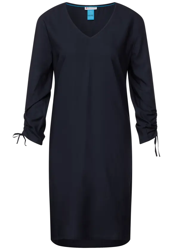 Street One Kleid mit Ärmelraffung