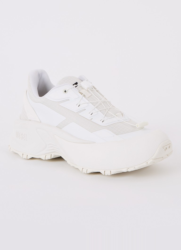 Baskets Diesel D-Cage Runner avec détails en mesh