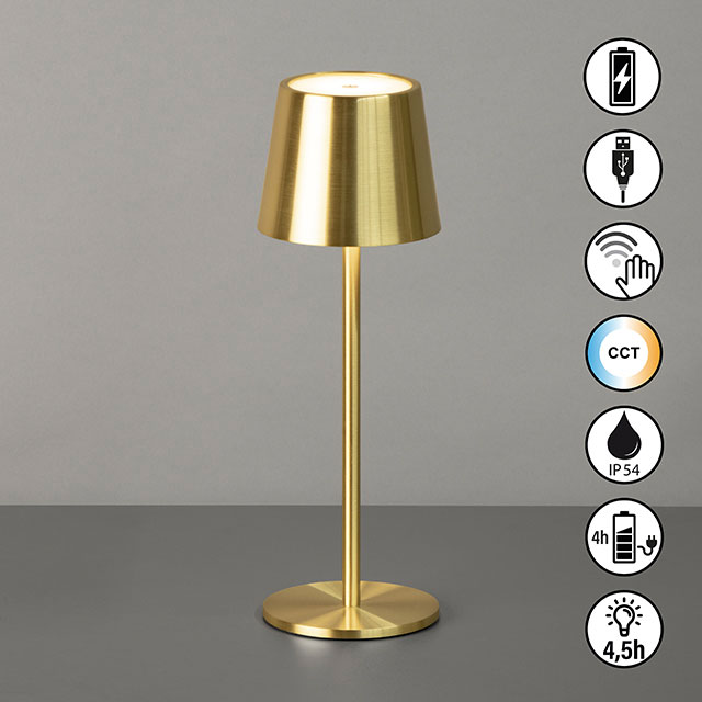 FH LightingLED-Akku-Tischleuchte 1flg