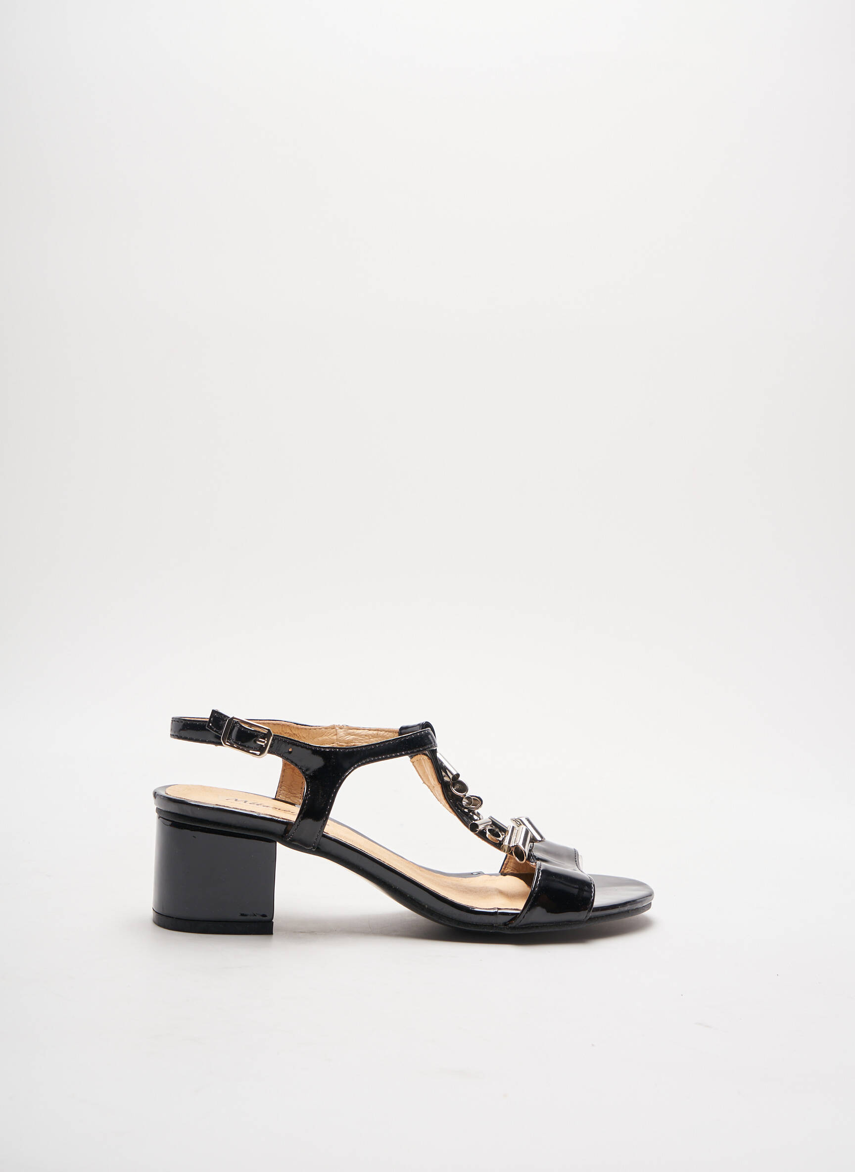 Metamorf Ose Sandales Nu Pieds Femme couleur noir