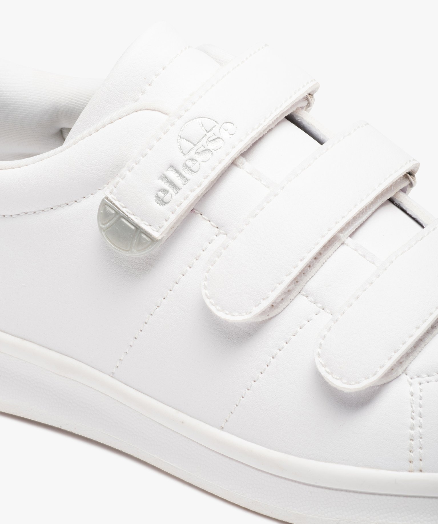 Tennis femme unies à scratchs – Ellesse Ginie blanc | GEMO