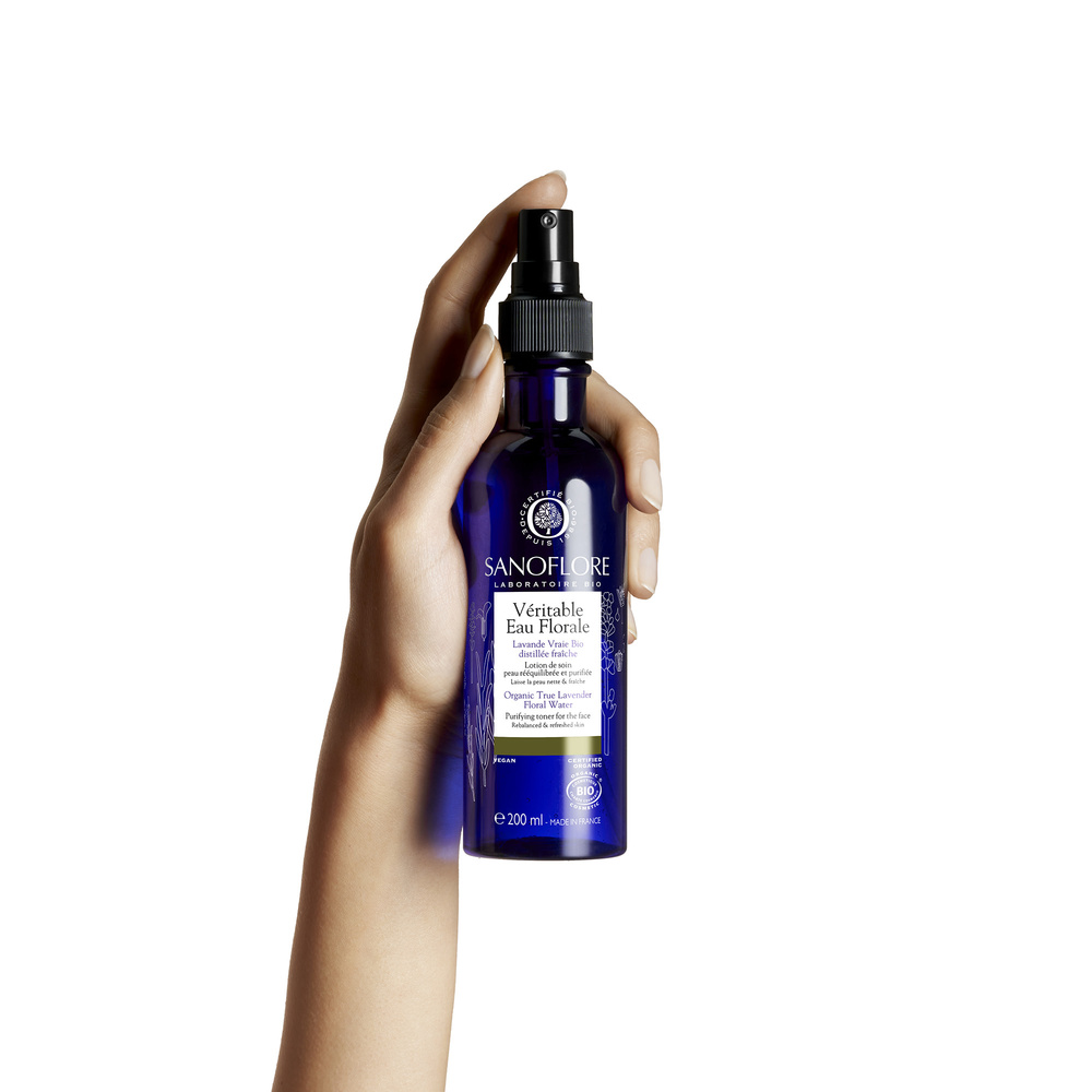Sanoflore Véritable Eau Florale de Lavande Bio Brume purifiante