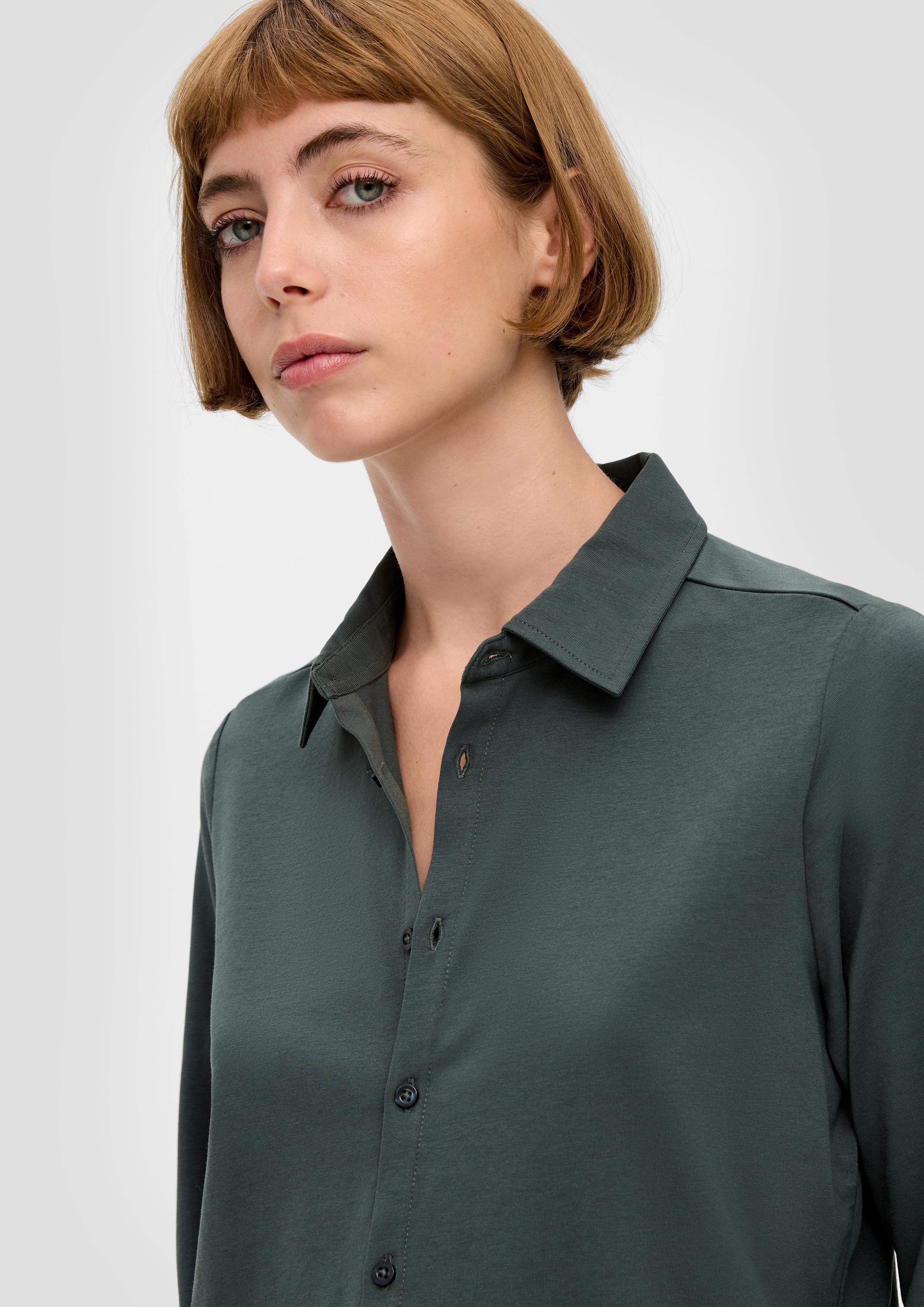 Bluse aus Baumwollstretch  2137225-7909