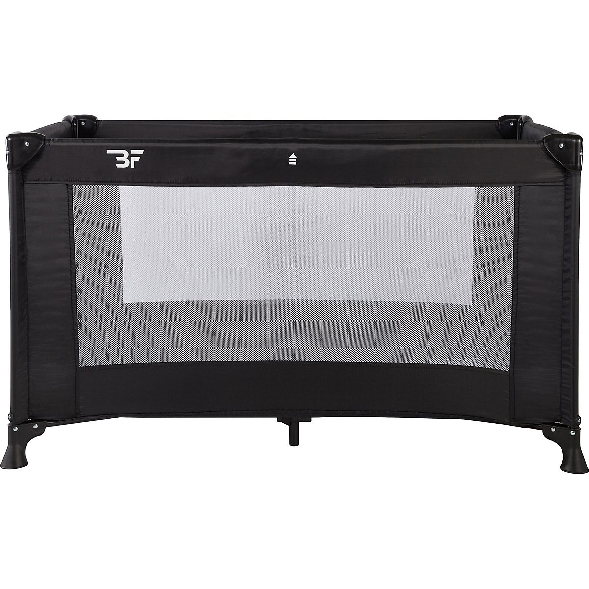 Reisebett Bebies First Campingbett / Reisebett – 120 x 60 cm – Schwarz