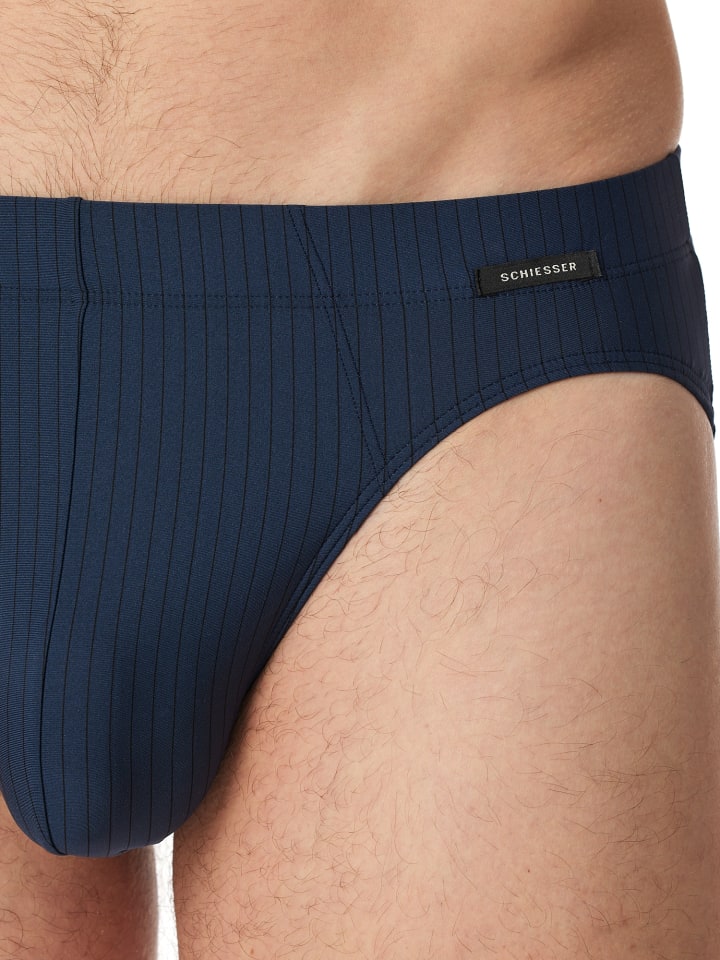 Schiesser Slip Supermini - Pure Micro in Admiral günstig kaufen