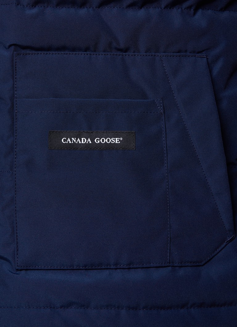 Canada Goose Freestyle podstavljeni prsluk s punjenjem od perja i bočnim džepovima