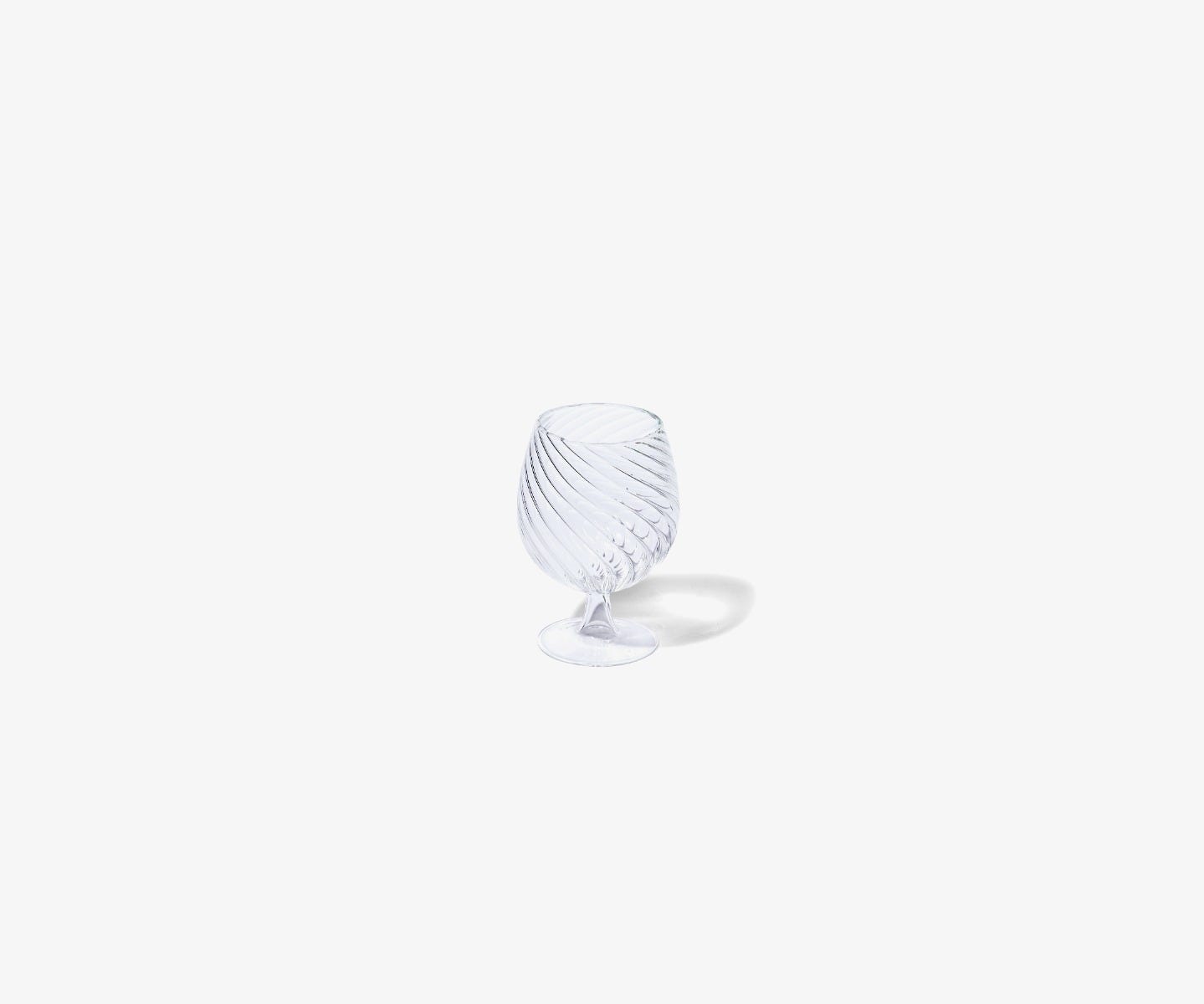 Verre à vin - Vrillé