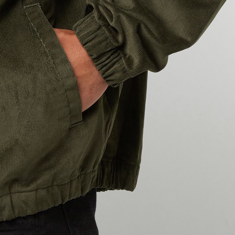NIKE Life Harrington Jacket Cord cargo khaki/white